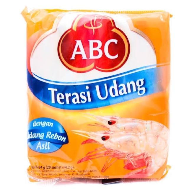 Abc Terasi Udang Sachet Dus 24 X 20 X 4.2G / Abc Sambal Terasi Udang Sachet Karton Tbk