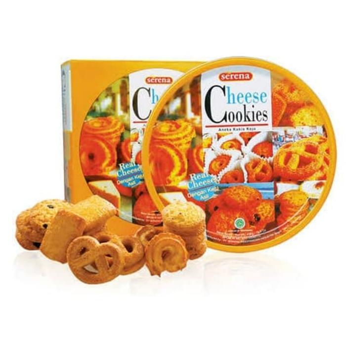 QUALITY SERENA Cheese Cookies Kaleng 454Gr