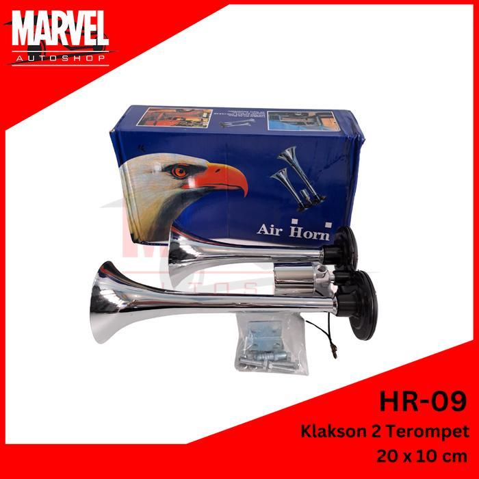 Sale Klakson Angin 2 Corong / Airhorn Set 2 Terompet 24 Volt