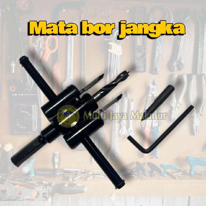 Mata Bor Pelubang Kayu Jangka Adjustable Hole