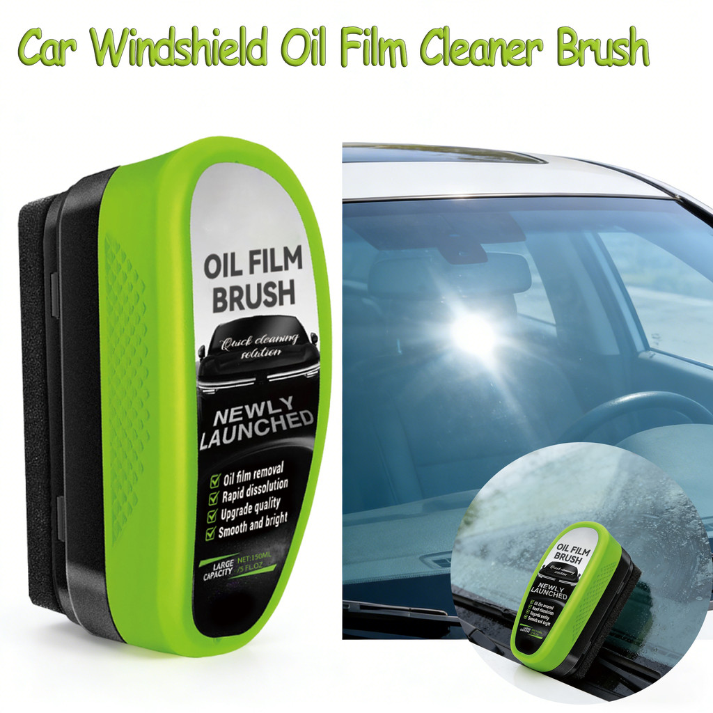 Automotive Oil Film Cleaning Brush Car Glass Oil Film Cleaner Window oil film Cleaner Brushglass