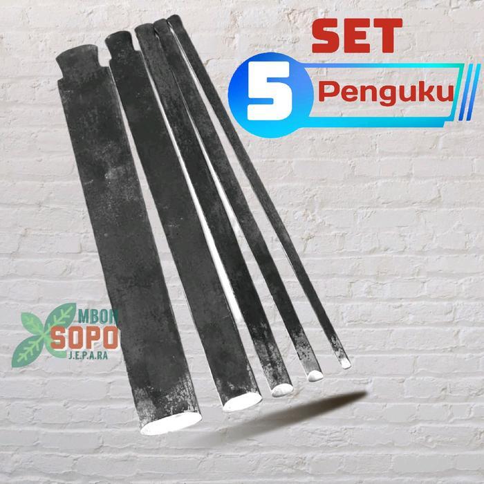 Alat Ukir Jepara, 5 Buah Pahat Penguku