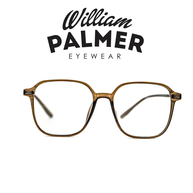 William Palmer Kacamata Pria Wanita 85067 Brown