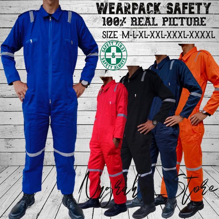 Wearpack Safety / Wearpack Kerja / Wearpack Bengkel / Scotlight