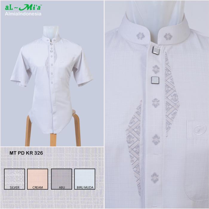 Baju Koko Al-Mia Kairo 326 Lengan Pendek