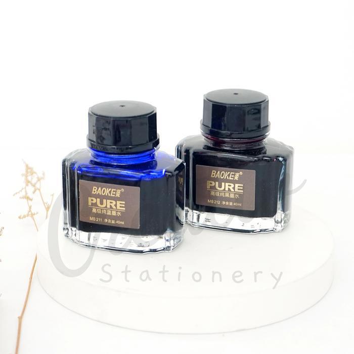 BAOKE Bolpen Fountain Pen Ink 40 Ml Refill Tinta Pena