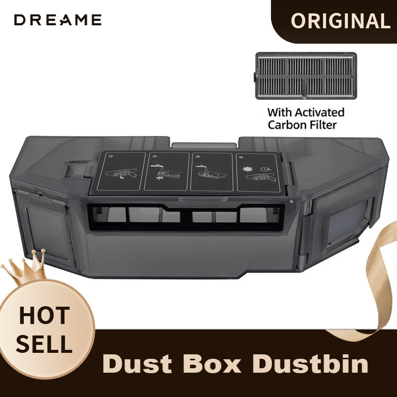 Original Dreame Robot Vacuum Cleaner Dust Box Dustbin FOR Dreame X40 Ultra/L10s Pro Ultra Heat/X30