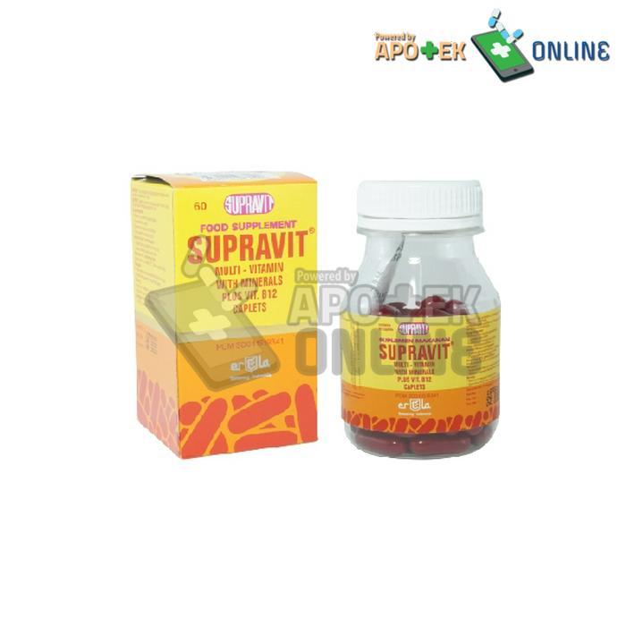 SUPRAVIT MULTI VITAMIN 1 BOTOL 60 TABLET