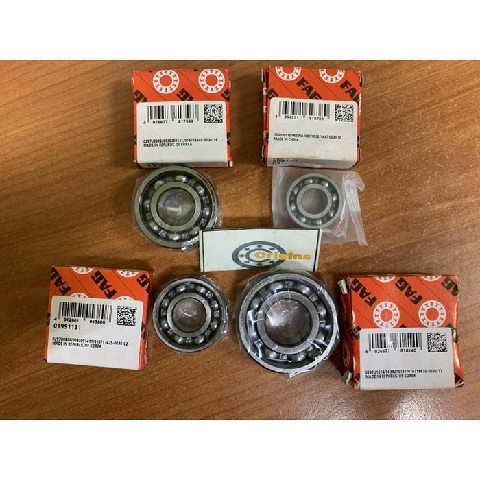 BEARING RASIO F1Z F1ZR FORCE 1 BEARING RATIO FAG ASLI