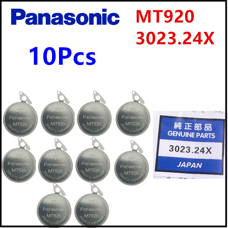10Pcs Original Panasonic 3023 24X MT920 3023.24X Watch Kinetic Energy Battery For Seiko 5J21 5J22