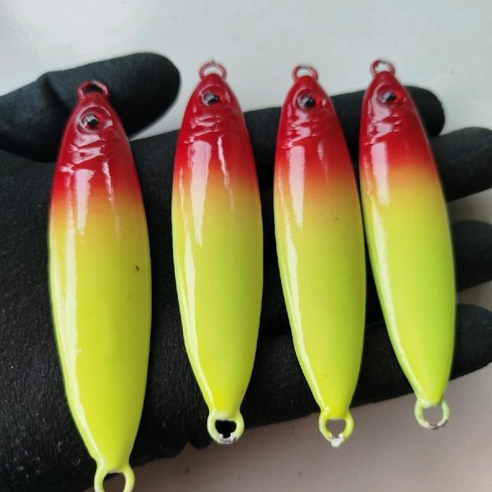 BISA COD metal jig full gid cold sniper 100 gram Umpan