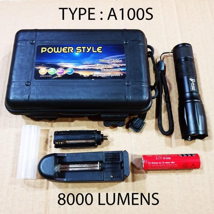 READY SENTER SWAT XML-T6 12000 LUMENS ORIGINAL ZOOMABLE / SENTER SWAT CAS