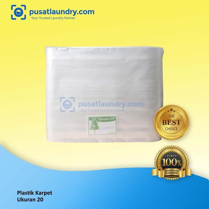 BISA COD Plastik Roll Laundry Packing Karpet Pembungkus Baju Laundry