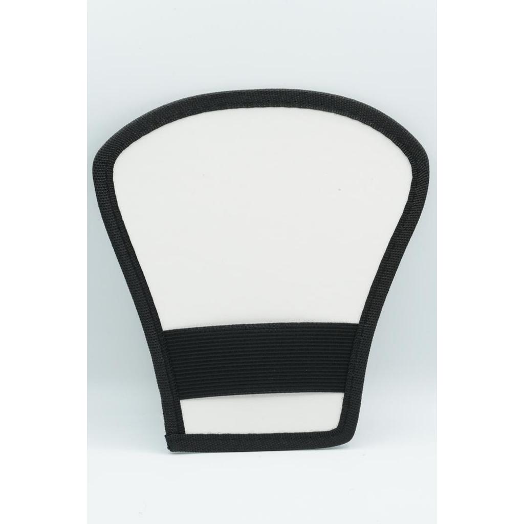 Promo Universal Camera Flash Diffuser 2 In 1 Softbox Silver White Reflector