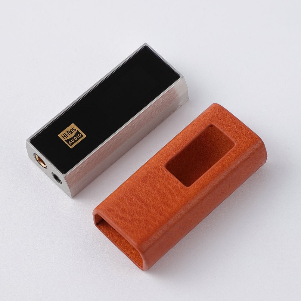 Genuine Leather Protective Shell Skin Case Cover Sleeve for iBasso DC04 Ultra DC04U Storage Box