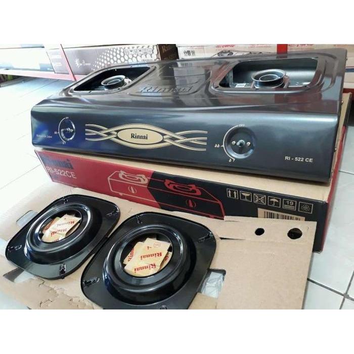 RINNAI KOMPOR GAS STOVE 2 TUNGKU RI-522CE RI 522 CE