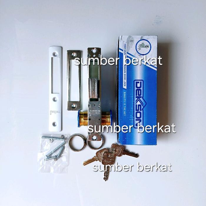 kunci aluminium dekson kc 8128 , Kunci pintu aluminium dekson kc 8128 , kunci swing dekson 8128 ,