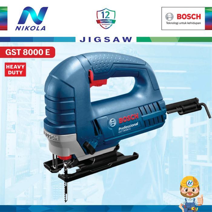 GST 8000 E Bosch Jigsaw / Gergaji Listrik GST8000E