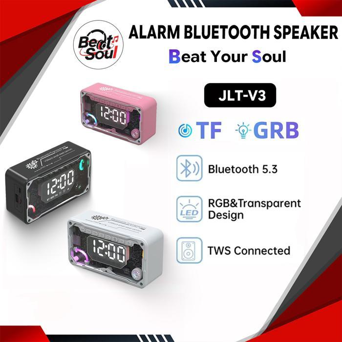Speaker Bluetooth Alarm Clock Speaker Bluetooth Alarm Clock Speaker Rgb Speaker Keren Portable