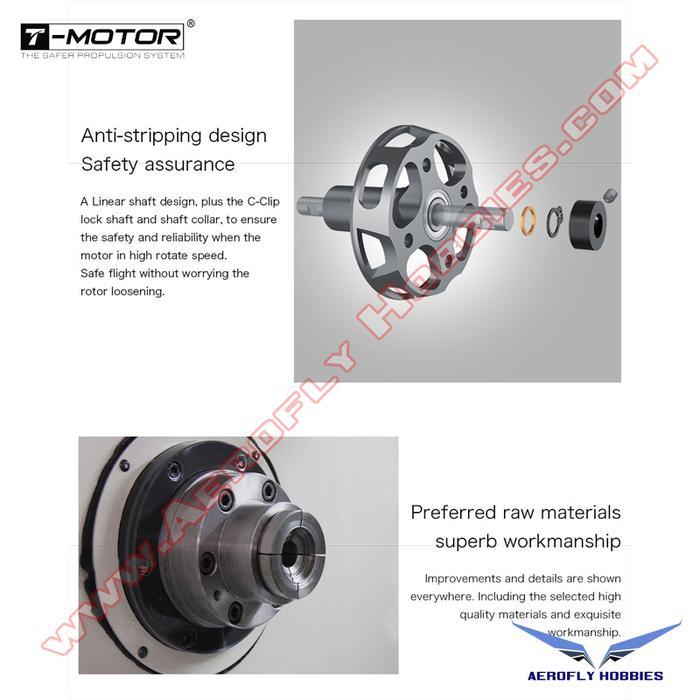 T-Motor At3520 Kv850 Brushless Motor For Skywalker X8 Aerial Mapping