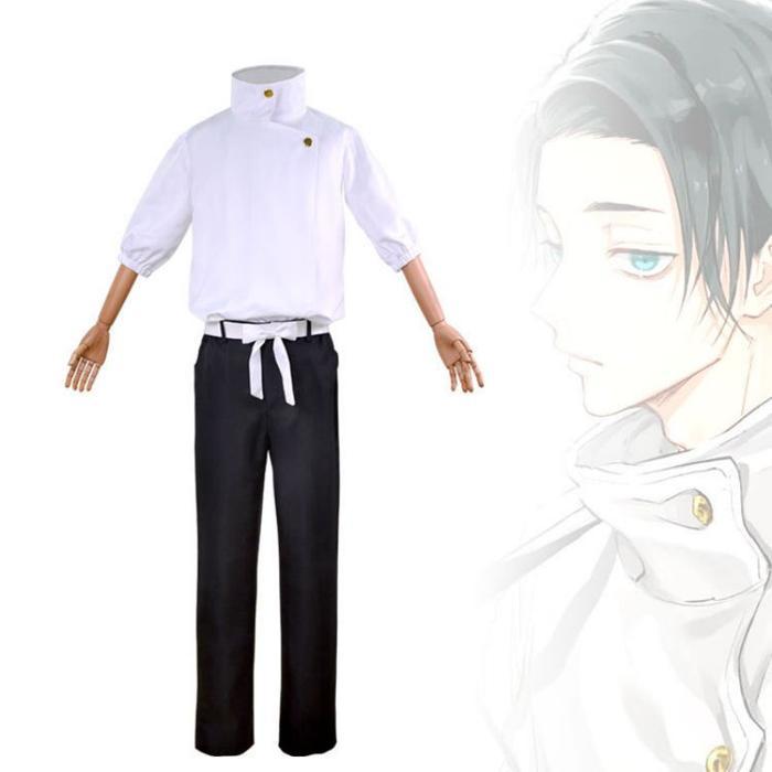 Full Set Jaket Yuta Okkotsu Dan Celana Cosplay Anime Jujutsu Kaisen