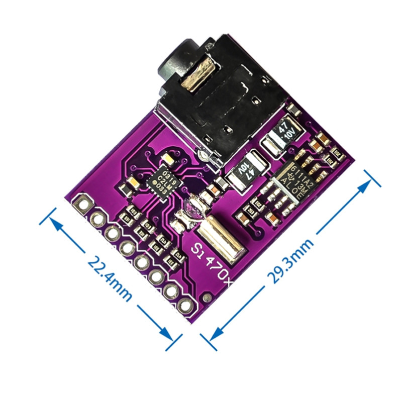 Si4703 FM RDS RBDS Tuner Breakout Board Digital Radio Broadcast Data Processing Module For Arduino