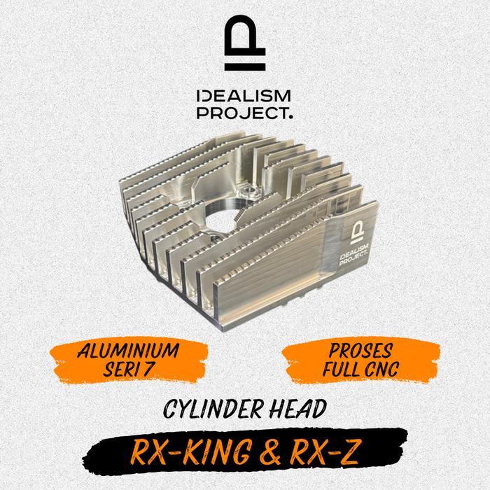 Cylinder Head CNC RX King RXZ - Head Full CNC RX King RXZ