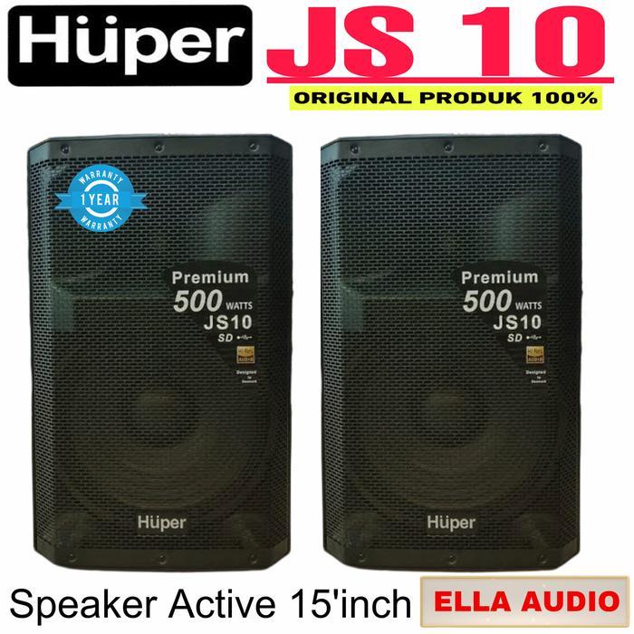 Huper Js-10 Speaker Aktif 15 Inch Original Diskon Sale