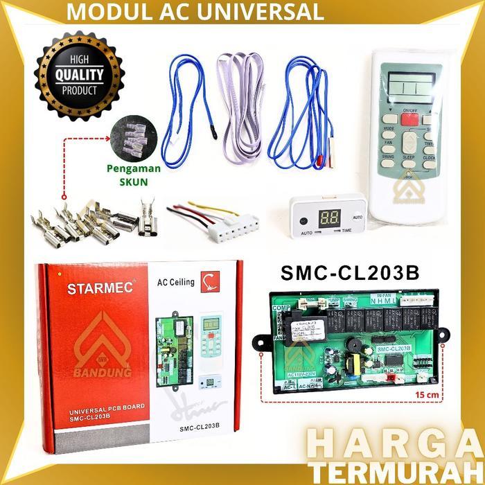 MODUL AC CASSETTE PCB AC CASSET UNIVERSAL MODUL PCB AC UNIVERSAL KASSETE PCB MODUL MULTI + REMOTE AC