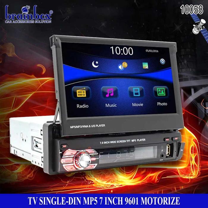 Head Unit Mobil 1 Din Mp5 Player 9601 Hd Tv Mobil Tape Mobil Universal