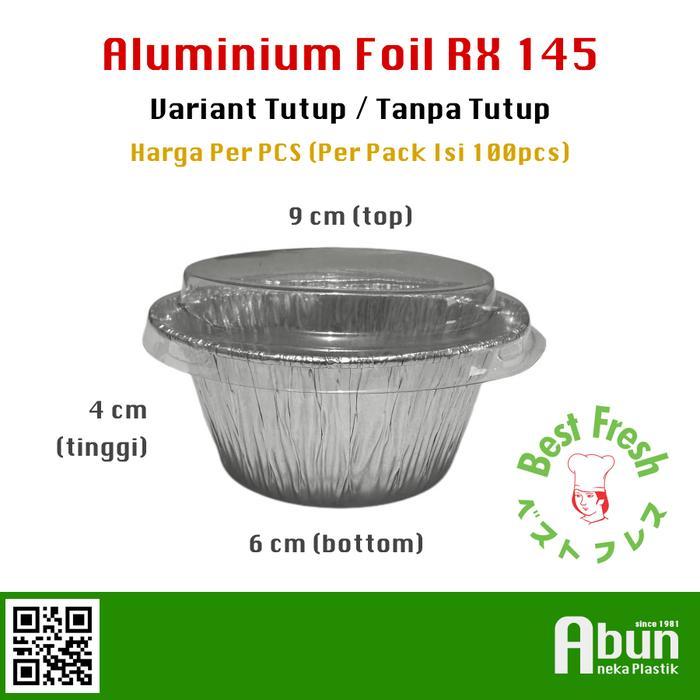 Aluminium Foil Tray Bulat RX145