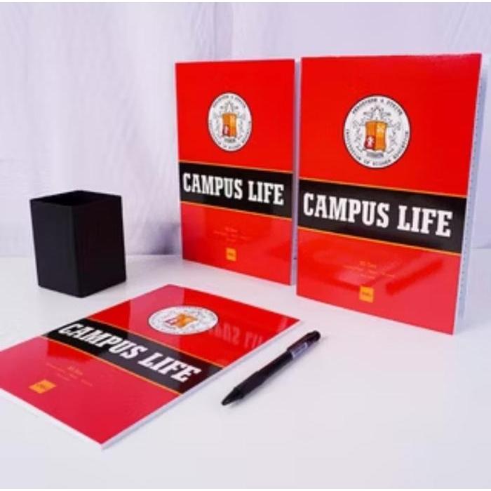 [1 PACK] Buku Tulis B5 DELI 42 Lembar Campus Life isi 10 buku tulis / Buku tulis DELI Kertas Paper