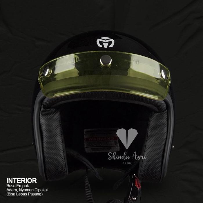 Helm Marcolino Retro Pet (Premium Quality Product)