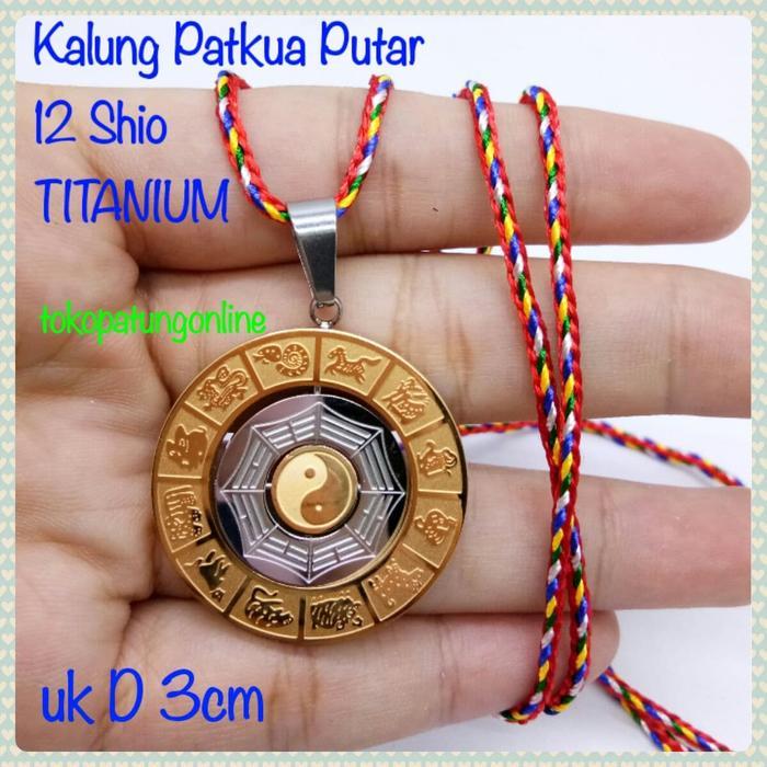 Kalung Shio Patkua Titanium Patkua Putar Tbk