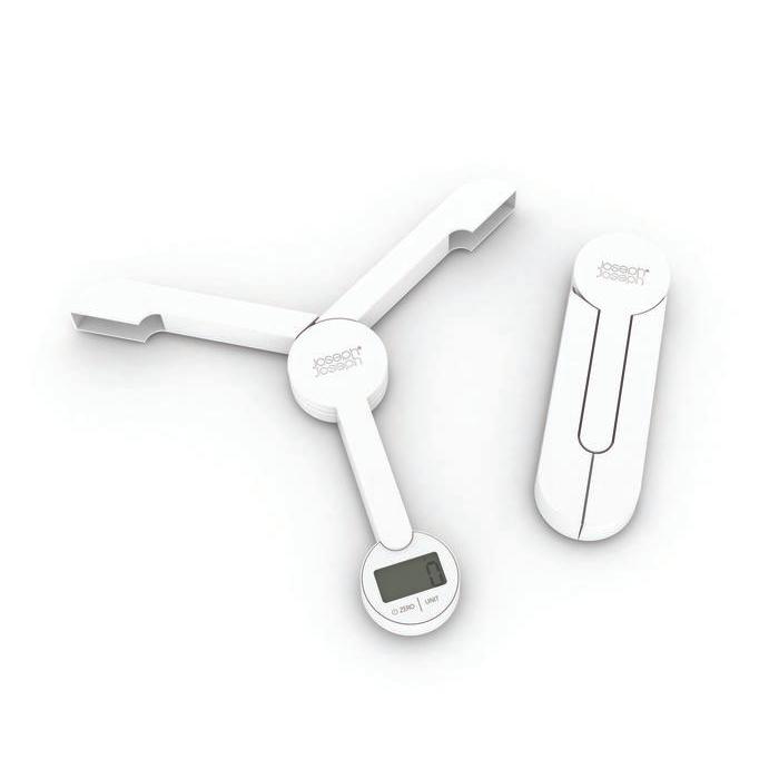 Joseph Joseph Timbangan Tri Scale - White / Timbangan Dapur Digital Lipat Multifungsi Diskon Sell