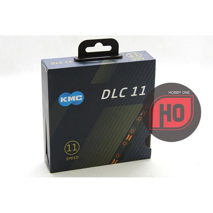 Kmc Dlc 11 Orange 118L Chain - Rantai 11 Speed Rb Mtb Gravel