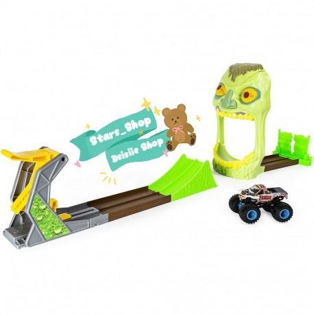 BISA COD Hotwheels Monster Jam Zombie Madness Track Playset Original / Mainan