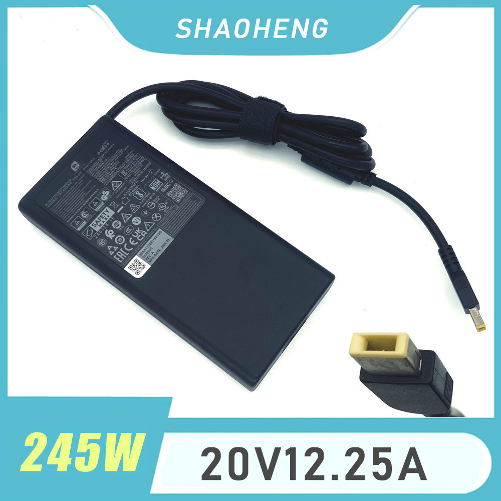 Genuine Slim 245W AC Adapter for Lenovo Legion Pro 5 16IAX10H RTX5070Ti 16" Gaming Laptop,