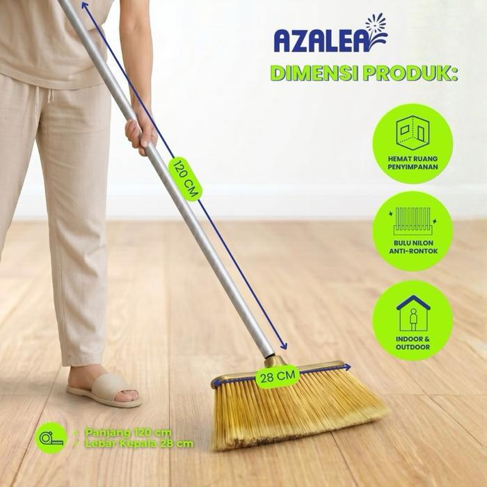 [AZALEA] Azalea Golden Sapu / Straight Broom (60250)