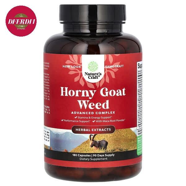 Natures Nature's Craft 180 Caps Horny Goat Weed
