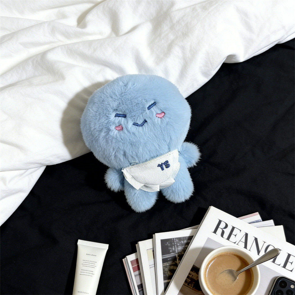 10cm Idols SUPER JUNIOR Plush Keychain SUJU Pop-up Store Doll Pendant Siwon Heecul Leeteuk Ryeowook