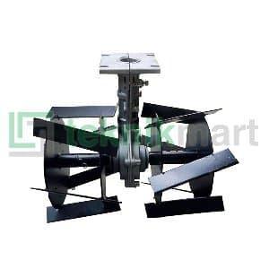 Mata Bajak Mini Tiller 26 mm 7 Gigi untuk Mesin Potong Rumput