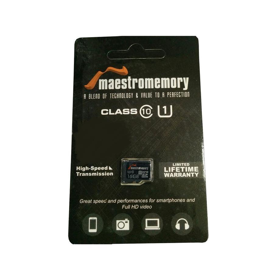 Microsd Maestro 4Gb 8Gb 16Gb 32Gb 64Gb 128Gb Class 6 Class 10 Non Adaptor Chip Only Memory Card