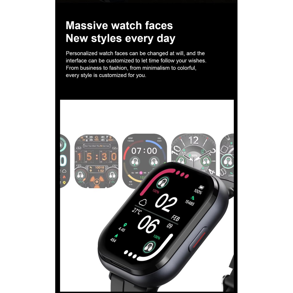 D12 Smart Watch Earphone TWS 2 in 1 Wireless Bluetooth Call Headset Music Playback Sport Fitness