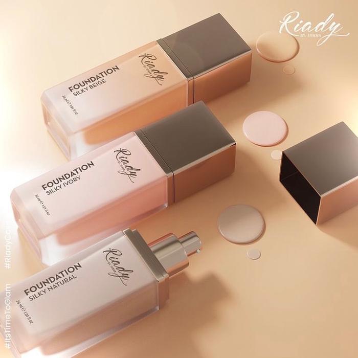 SILKY FOUNDATION - RIADY BY IRWAN - FOUNDATION RIADY COSMETIC