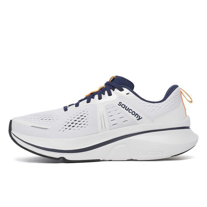 SEPATU RUNNING SAUCONY GUIDE 18 - WHITE/NAVY