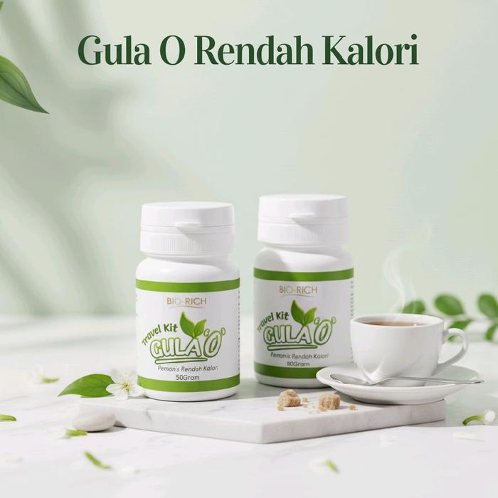 Gula O Bio Rich Isi 50gr 100% Rendah Kalori