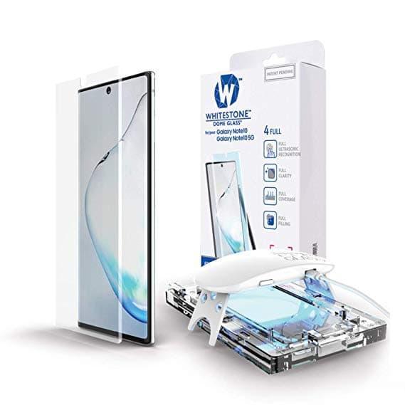 Whitestone Dome Tempered Glass Compatible For Samsung Galaxy Note 10 Plus Note 10 Terbaru 