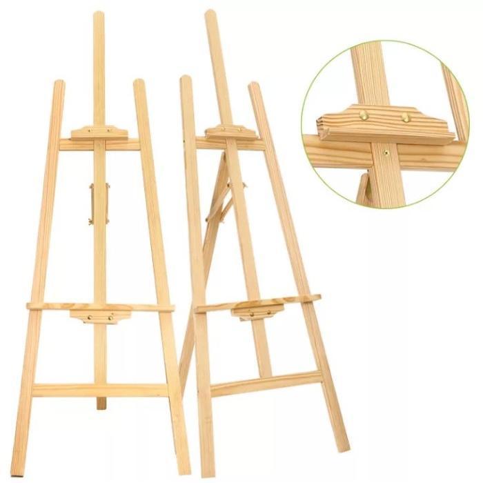 Standing Easel / Wooden Easel / Stand Kanvas / Sandaran Kanvas