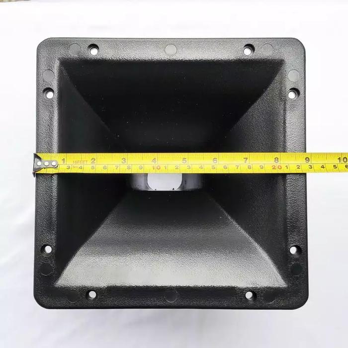 Horn Tweeter 225X225 Corong Speaker Terompet Loudspeaker Box Corong Tweeter Pvc 22,5X22,5Cm